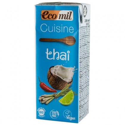 Ecomil BIO Crema de gatit THAI, vegetala, 200ml