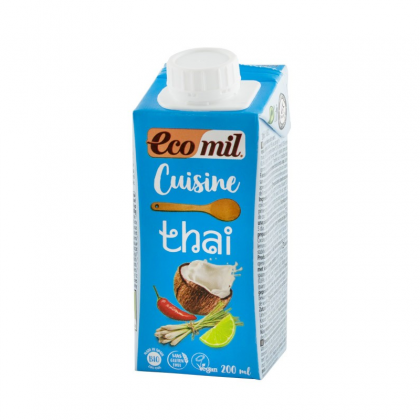 Ecomil BIO Crema de gatit THAI, vegetala, 200ml