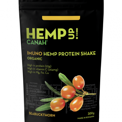 Canah Imuno Shake Proteic Canepa cu  Catina BIO 300g