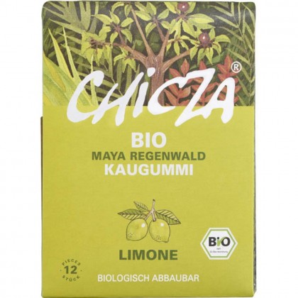 Chicza Guma de mestecat bio cu lamaie 30g