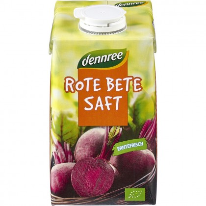 Dennree Suc de sfecla rosie bio vegan 500ml