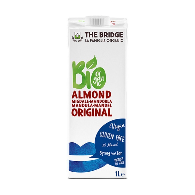 The Bridge BIO Bautura din migdale 8% 1l