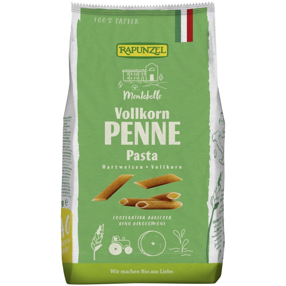 Rapunzel Penne integrale bio 500g