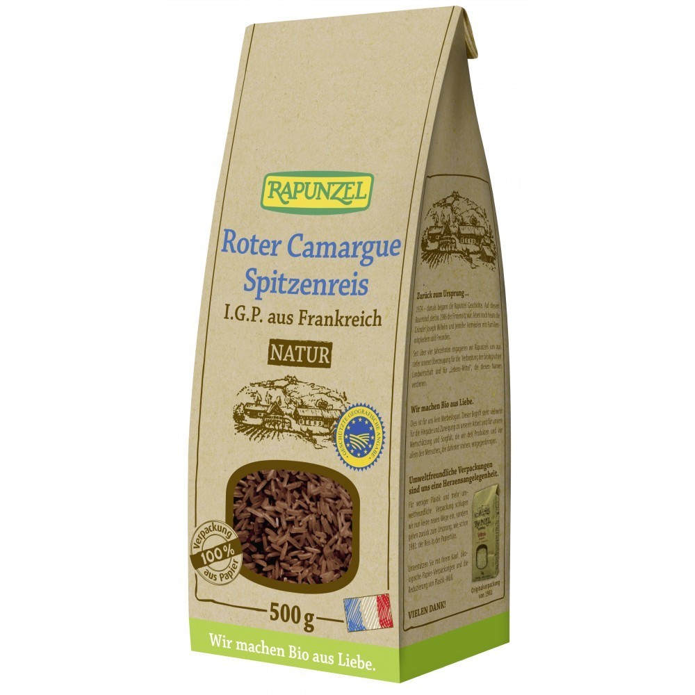 Rapunzel Orez rosu bio camargue natur 500g