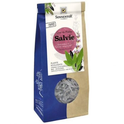 Sonnentor Ceai BIO de Plante Salvie, 50g