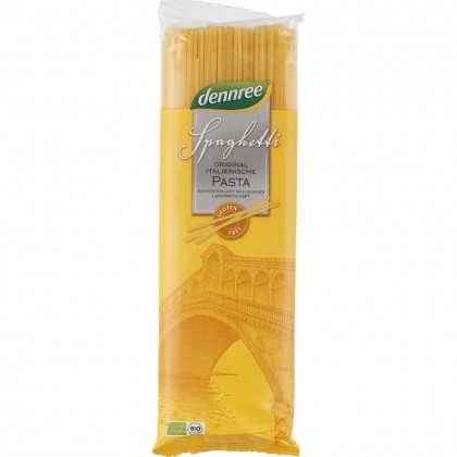 Dennree Spaghetti din porumb si orez fara gluten 500g