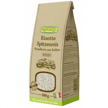 Rapunzel Orez Risotto bio cu bob rotund ascutit alb 500g