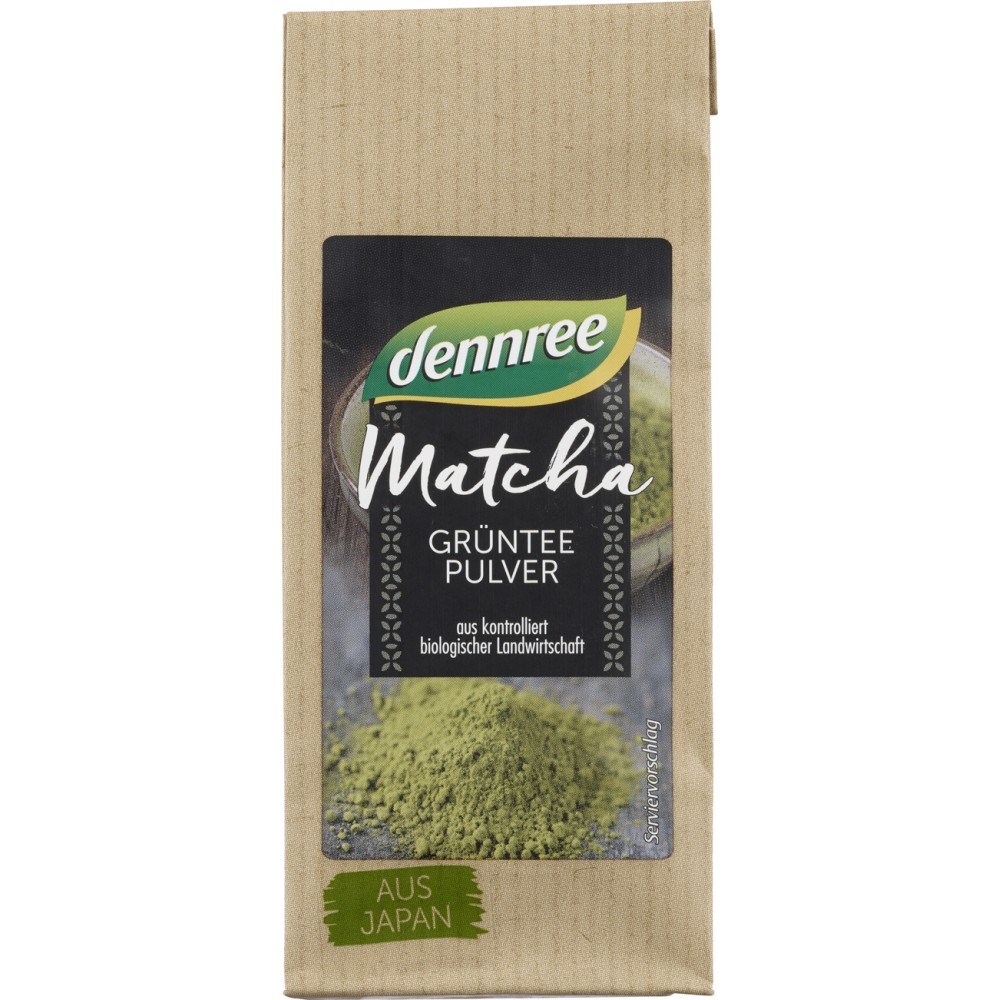 Dennree Matcha pulbere de ceai verde 30g