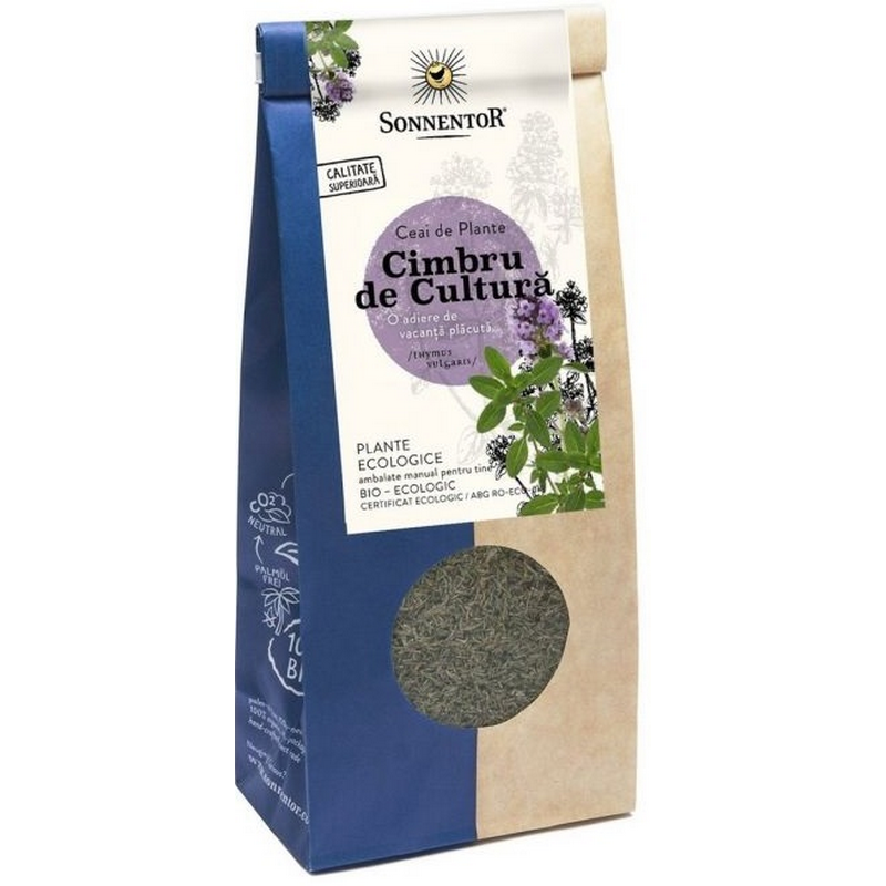 Sonnentor Ceai BIO de Plante Cimbru de Cultura, 70g