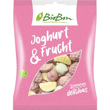 BioBon Jeleuri bio cu iaurt si fructe 100g