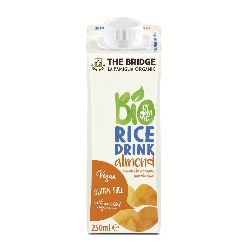 The Bridge ECO Bautura din orez cu migdale 250ml