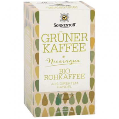 Sonnentor Cafea verde raw BIO 54g (18 plicuri)