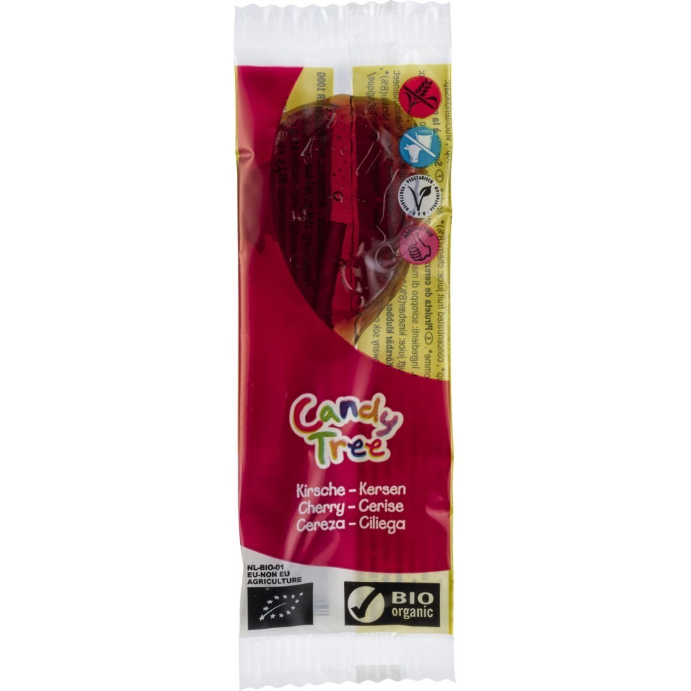 Candy Tree Acadele ecologice cu cirese FARA GLUTEN 13g