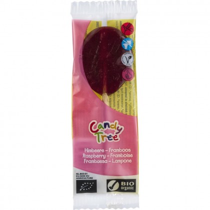 Candy Tree Acadele bio cu zmeura FARA GLUTEN 13g