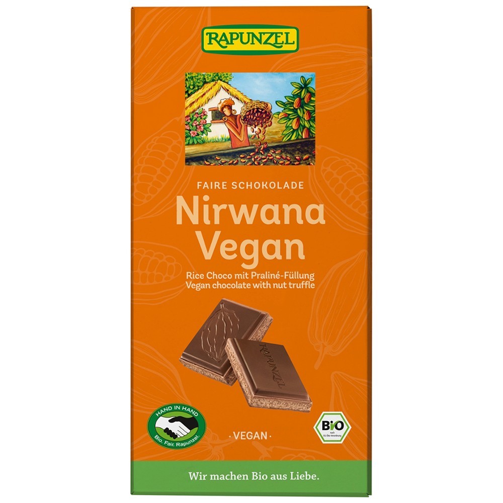 Rapunzel Ciocolata bio Vegana Nirwana 100g