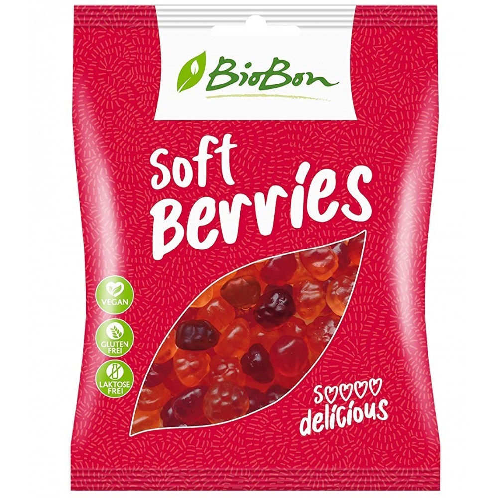 BioBon Jeleuri cu fructe de padure bio 100g