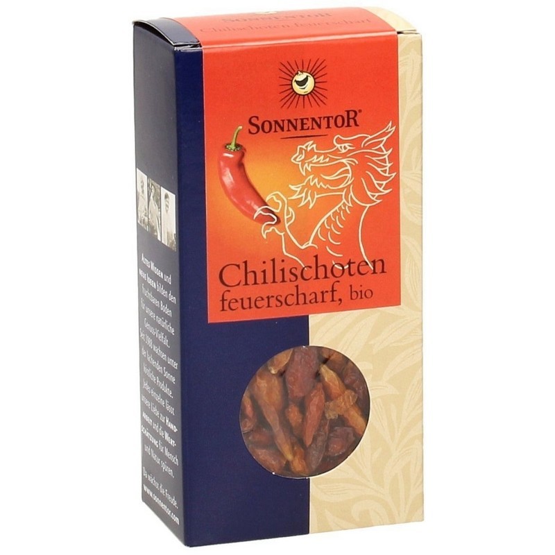 Sonnentor Chili intreg BIO 25gr