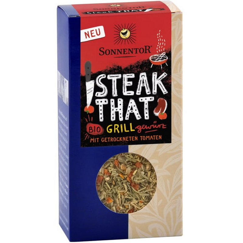 Sonnentor BIO Steak That-Amestec Mirodenii BBQ cu rosii uscate, 50 g