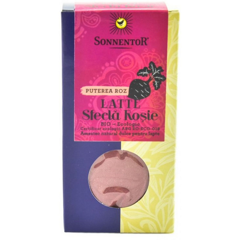 Sonnentor BIO Amestec de Mirodenii pentru Lapte-Latte Sfecla Rosie, 70 g