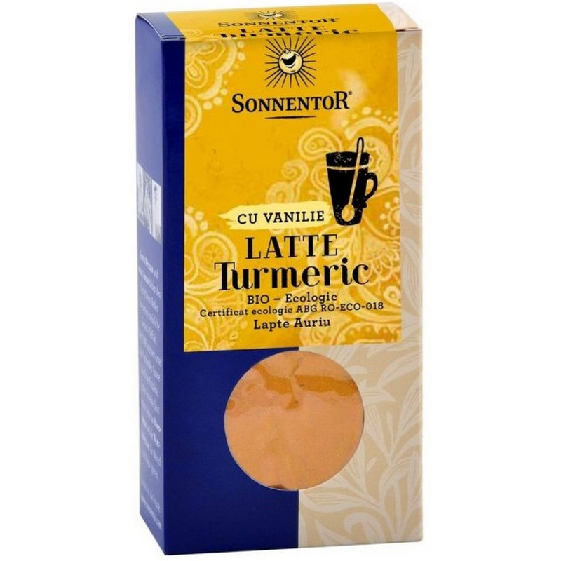 Sonnentor BIO Latte Turmeric cu Vanilie, 60g