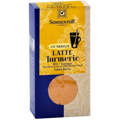 Sonnentor BIO Latte Turmeric cu Vanilie, 60g