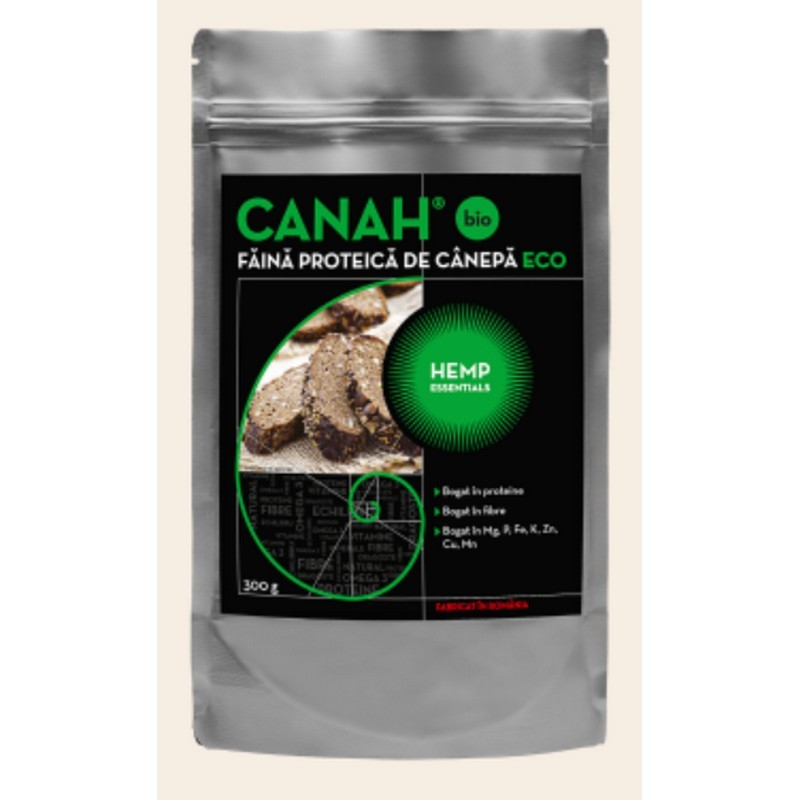 CANAH BIO Faina proteica de canepa 300g