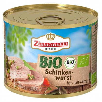 Zimmermann Conserva cu carne bio 200g