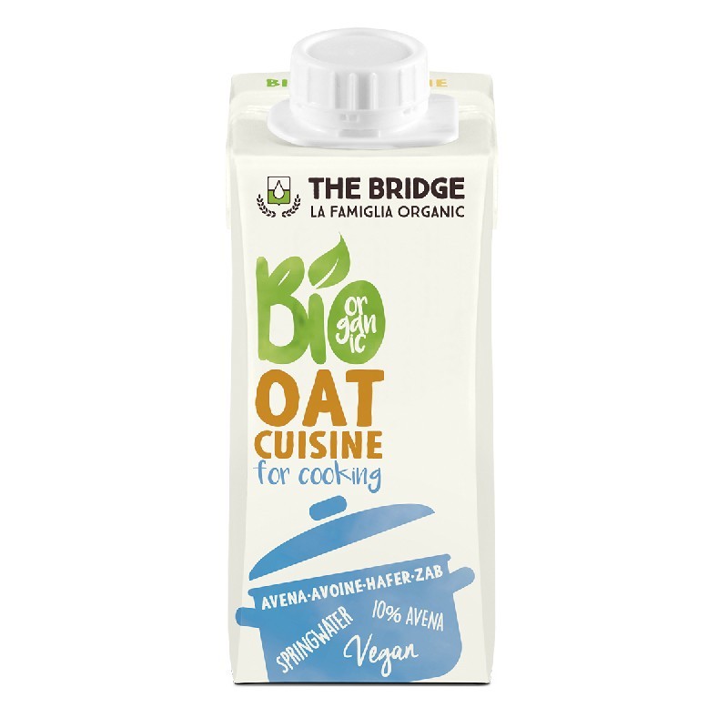 The Bridge BIO Crema vegetala pentru gatit din ovaz 200ml