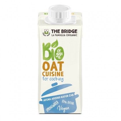 The Bridge BIO Crema vegetala pentru gatit din ovaz 200ml