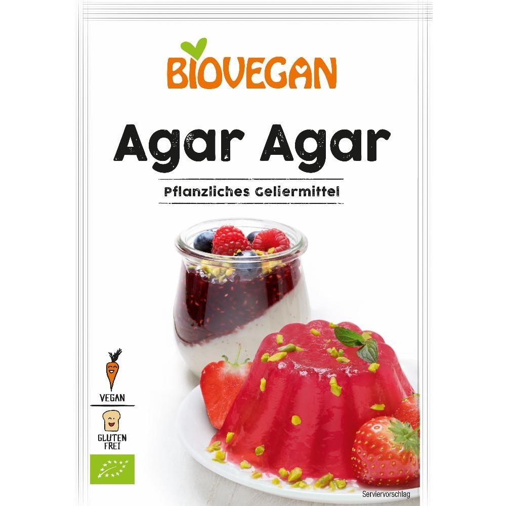 Biovegan Agar agar bio fara gluten 30g