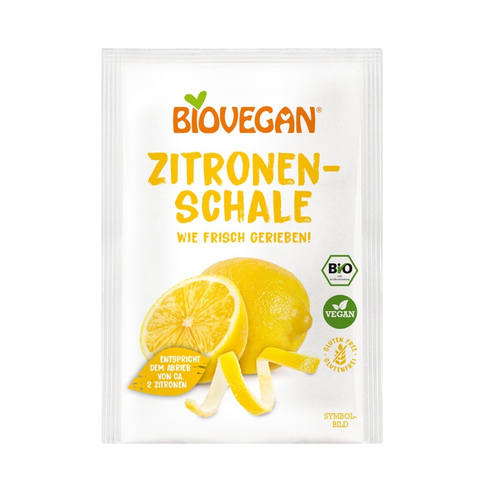 Biovegan Coaja bio de lamaie rasa 9g