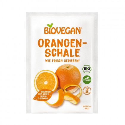 Biovegan Coaja bio de portocala rasa 9g