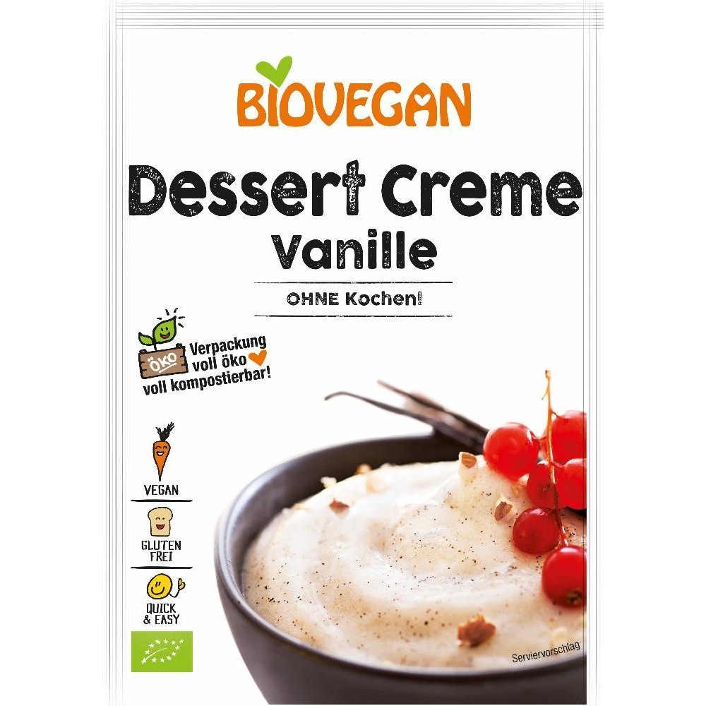 Biovegan Desert cu vanilie FARA FIERBERE 52g