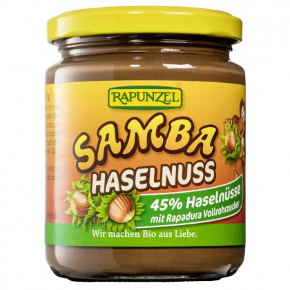 Rapunzel Crema Samba alune si ciocolata 250g