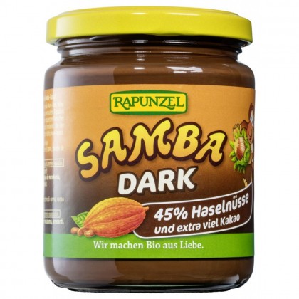 Rapunzel Crema de ciocolata bio Samba dark 250g