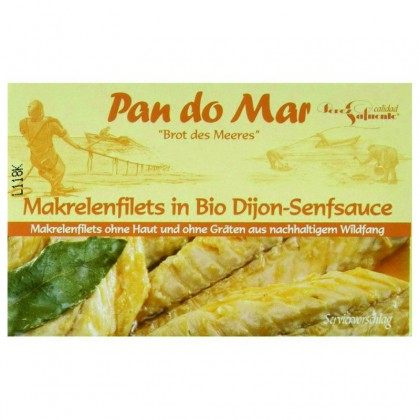Pan do mar macrou file in sos de mustar Dijon bio 120gr
