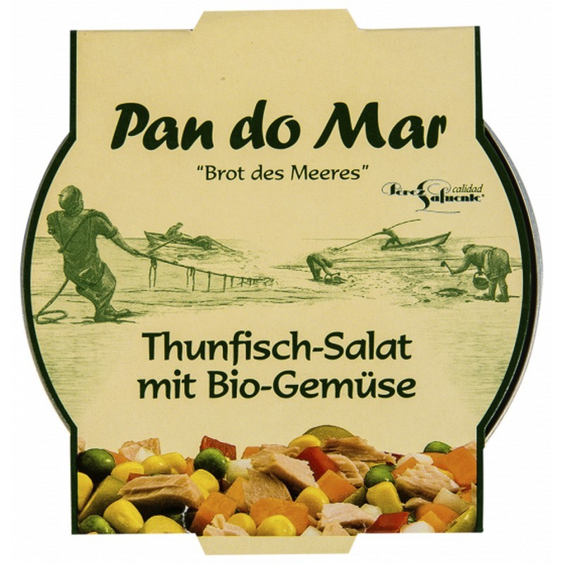 Pan do Mar Salata de ton cu legume bio 250gr