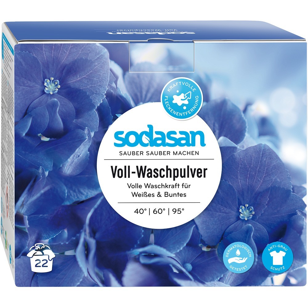 SODASAN Detergent pudra pentru rufe 1.2kg