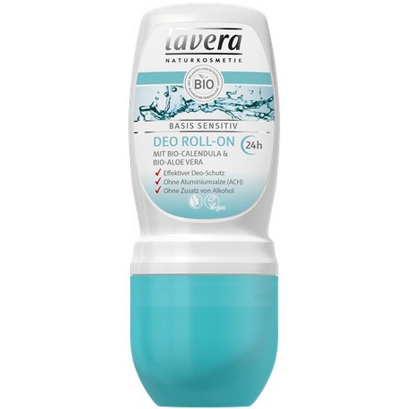 Lavera Deo Roll-On Basis Sensitiv cu Aloe Vera 50ml