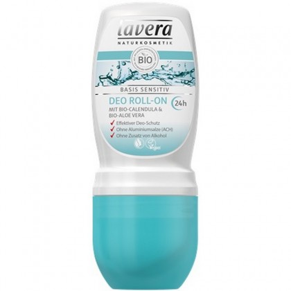 Lavera Deo Roll-On Basis Sensitiv cu Aloe Vera 50ml