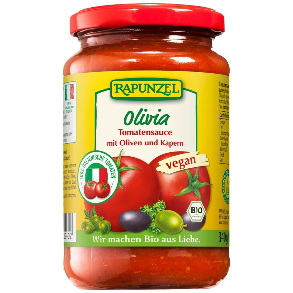 Rapunzel Sos de tomate Olivia bio 370g