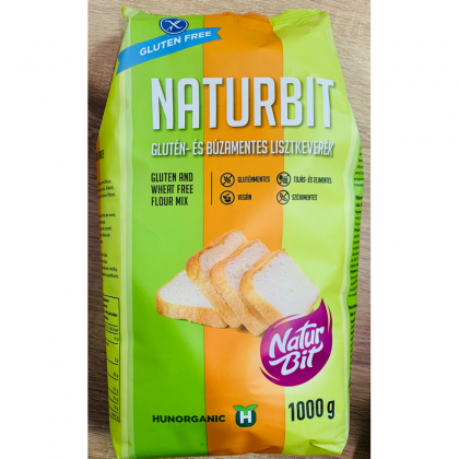 Naturbit MIX de Faina, fara gluten, fara lapte, fara ou, fara soia, 1 kg