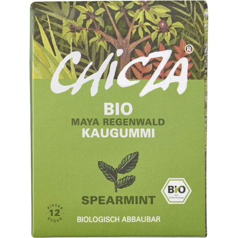 Chicza Guma de mestecat bio cu menta piperata 30g