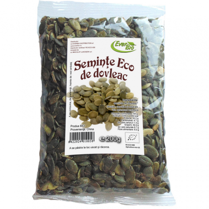 EVERBIO Seminte de dovleac BIO 200g