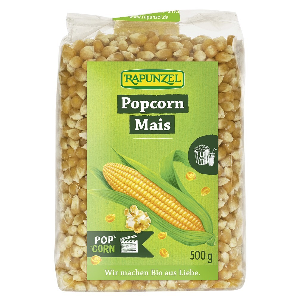 Rapunzel Porumb pentru popcorn bio 500g