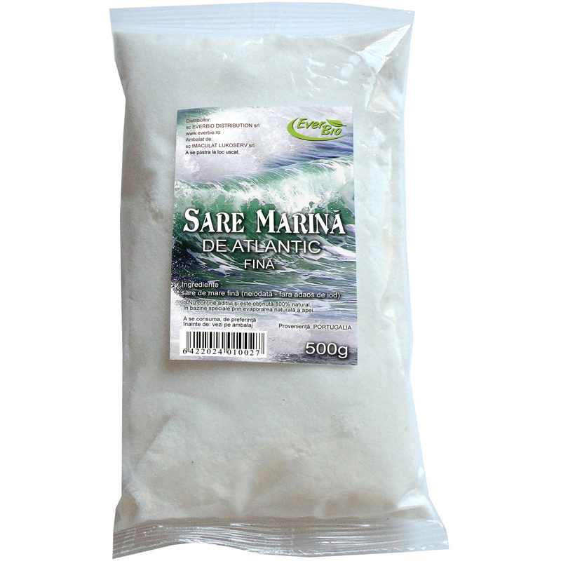 EVERBIO Sare fina de Atlantic 0.5kg