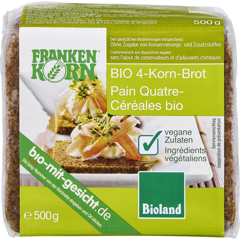 FRANKENKORN BIO Paine 4 cereale 500g