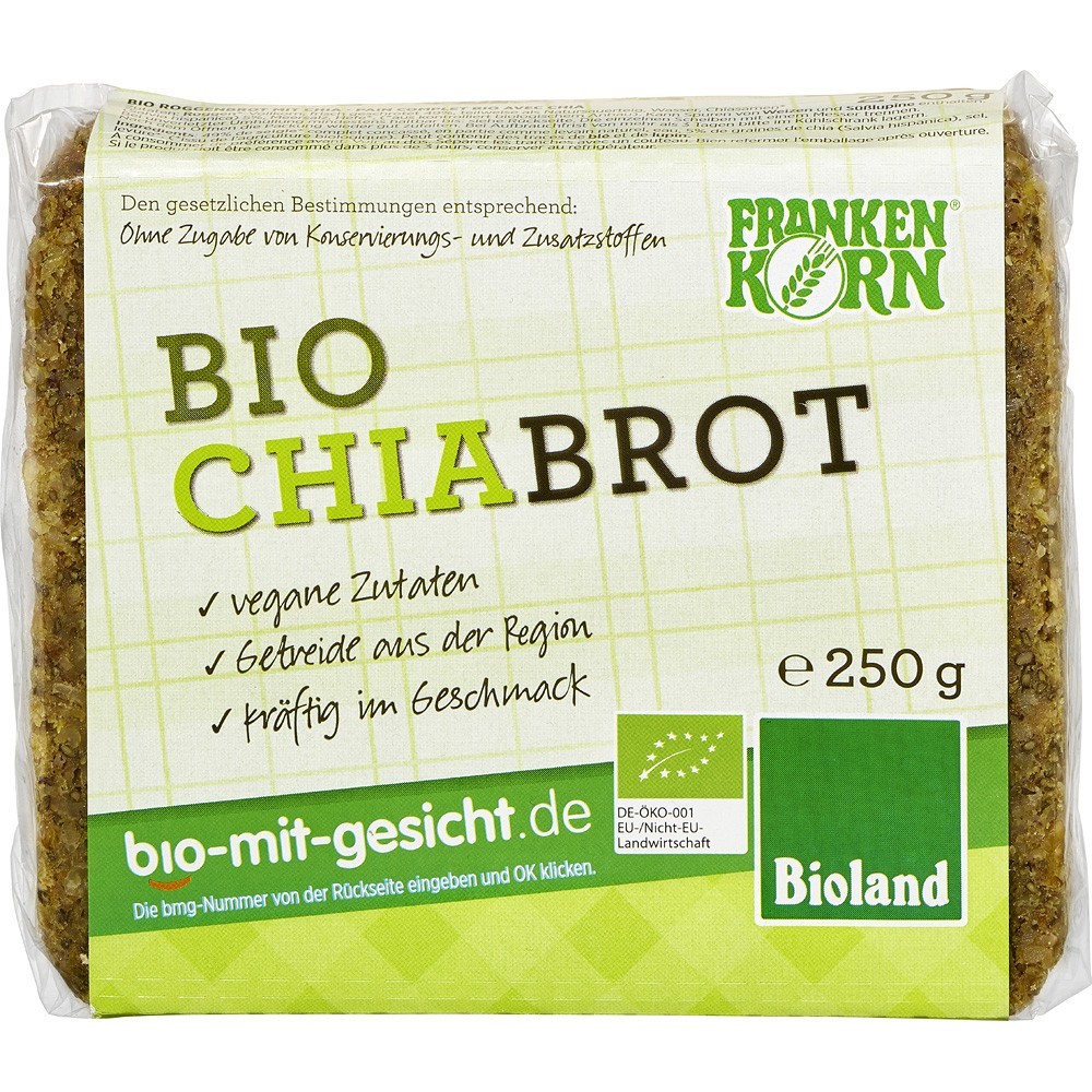 FRANKENKORN BIO Paine cu chia 250g