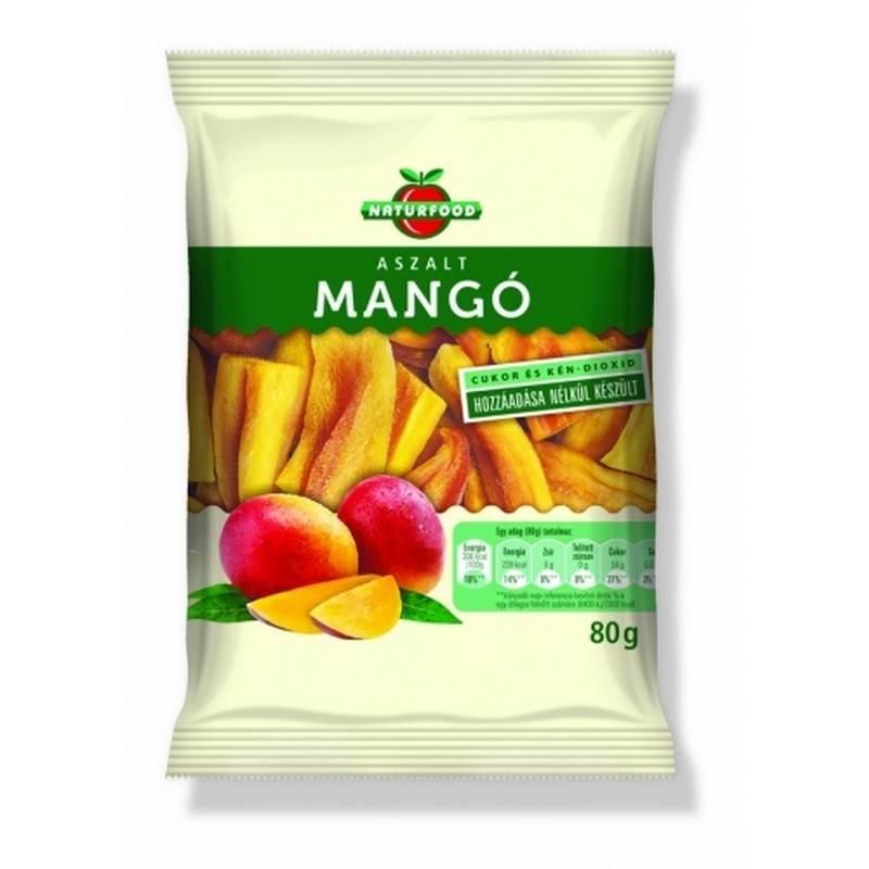Naturfood Mango uscat 80g