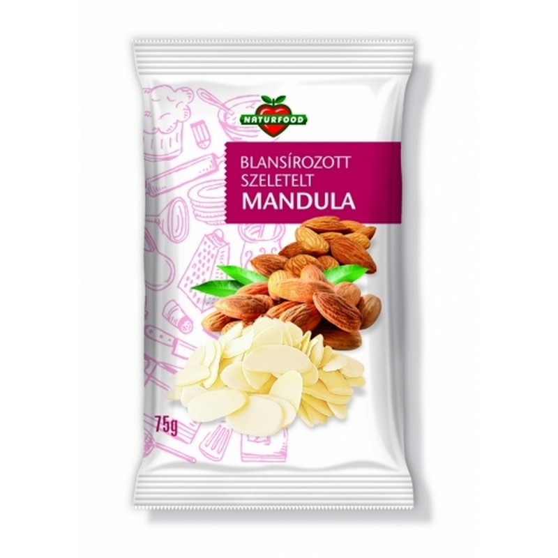 Naturfood Migdale feliate 75g